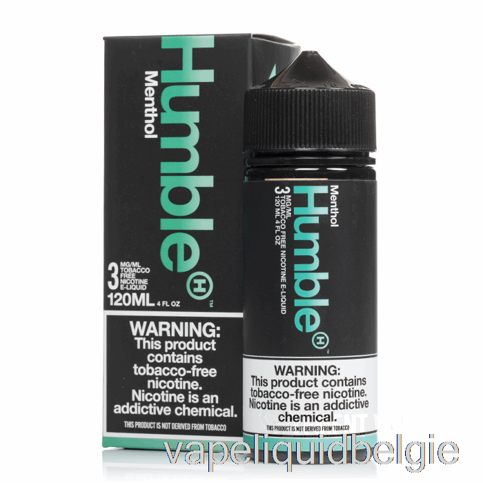 Vape Smaken Menthol - Bescheiden Sap Co. - 120 Ml 0 Mg